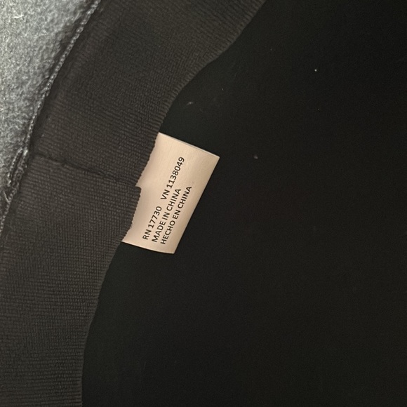 Black Fall/Winter Floppy Hat - Picture 4 of 5